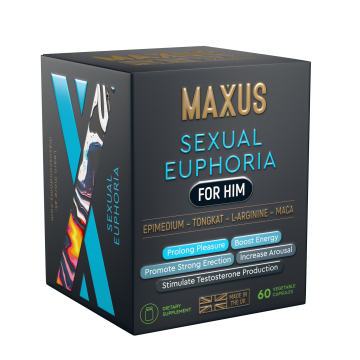 MAXUS, Sexual Euphoria for him (Сексуальная Эйфория для него), капсулы, 60 шт., капсулы, 60 шт.
MAXUS, Sexual Euphoria for him (Сексуальная Эйфория для него), капсулы, 60 шт., капсулы, 60 шт.