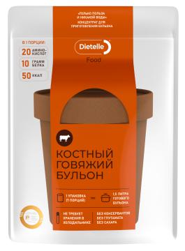 Dietelle, Пептидный костный бульон говяжий, порошок, 105 г, порошок, 105 г
Dietelle, Пептидный костный бульон говяжий, порошок, 105 г, порошок, 105 г