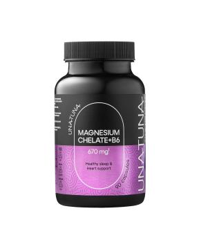 UNATUNA, Магний (бисглицинат) + В6, капсулы, 90 шт., капсулы, 90 шт.
UNATUNA, Магний (бисглицинат) + В6, капсулы, 90 шт., капсулы, 90 шт.