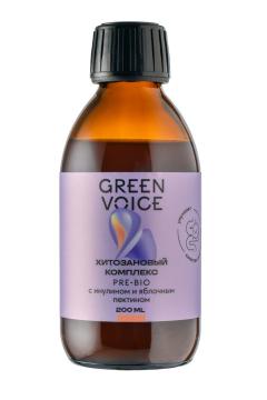 Green voice, Хитозановый Комплекс «PRE-BIO», жидкость, 200 мл, жидкость, 200 мл
Green voice, Хитозановый Комплекс «PRE-BIO», жидкость, 200 мл, жидкость, 200 мл