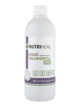 

NUTRIHEAL, Органический хлорофилл концентрат со вкусом мяты, жидкость, 500 мл, жидкость, 500 мл