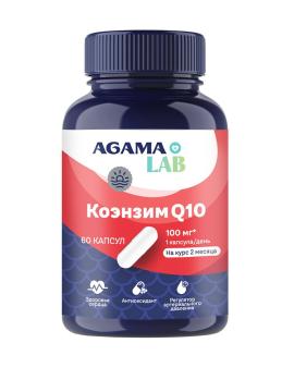 

Agama Lab, Коэнзим Q10 (убихинон), капсулы, 60 шт., капсулы, 60 шт.