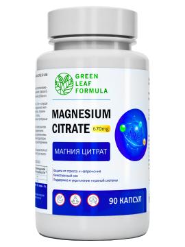 

Green Leaf Formula, Магний (цитрат), капсулы 90 шт., капсулы 90 шт.