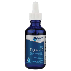 Купить Trace Minerals, Ионные витамины D3+K2, жидкость, 59 мл по цене ...