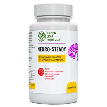 

Green Leaf Formula, NEURO-STEADY (5 НТР, 5-гидрокситриптофан), таблетки, 30 шт., таблетки, 30 шт.