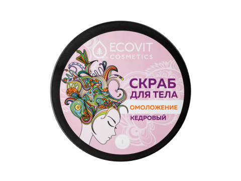 

ЭКОВИТ, Скраб «Омоложение» кедровый, 350 г, 350 г