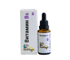 Купить BioMagic, Витамин B6, жидкость, 30 мл по цене 715 ₽ в интернет ...