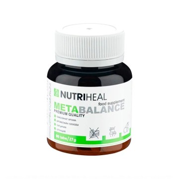 

NUTRIHEAL, Метабаланс Комплекс из экстрактов опунции и гарцинии с хромом, таблетки, 90 шт., таблетки, 90 шт.