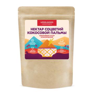 

UFEELGOOD, Сахар кокосовой пальмы, 200 г, 200 г