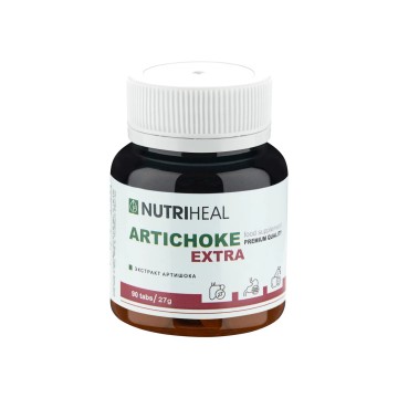 NUTRIHEAL, Экстракт артишока (концентрированный), таблетки, 90 шт.