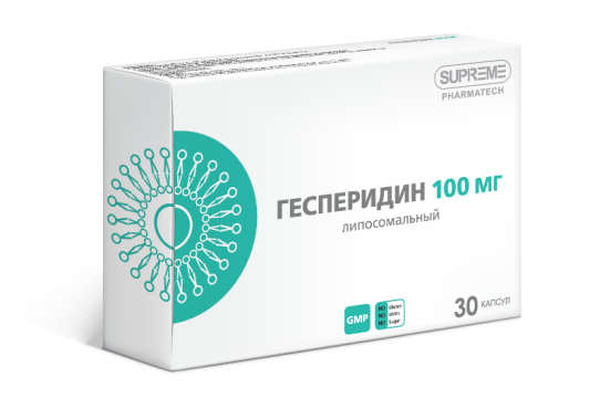 

Supreme Pharmatech, Липосомальный гесперидин, капсулы, 30 шт., капсулы, 30 шт.