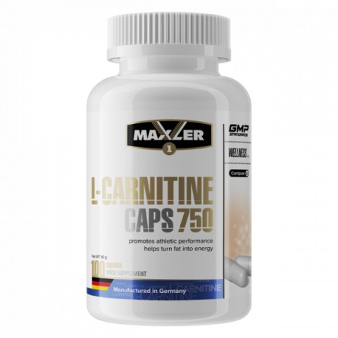 Maxler, L-Карнитин (750 мг), капсулы, 100 шт.