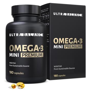 

UltraBalance, Омега-3 Мини, капсулы, 180 шт., капсулы, 180 шт.