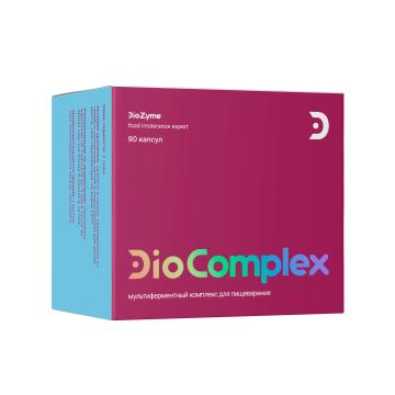 

DioZyme, Диокомплекс (мультиферментный комплекс для пищеварения), капсулы, 90 шт., капсулы, 90 шт.