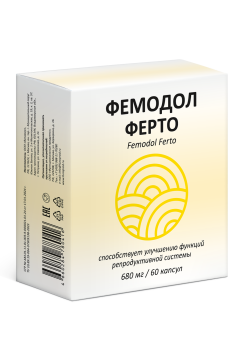 

Функциональные продукты, Фемодол Ферто (для репродуктивной системы), капсулы, 60 шт., капсулы, 60 шт.