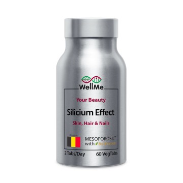 

WellMe, Silicium Effect, Кремний (для здоровья кожи, волос, ногтей и суставов), таблетки, 60 шт., таблетки, 60 шт.