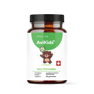 

MINDLY, Мультивитаминный комплекс, мармеладные мишки, 60 шт., 60 шт.