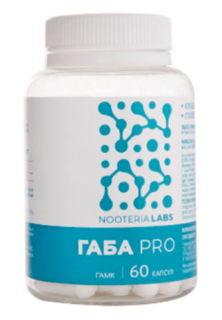 

Nooteria Labs, ГАБА PRO (Гамма-аминомасляная кислота), капсулы, 60 шт., капсулы, 60 шт.