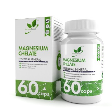 

NaturalSupp, Магний хелат, капсулы, 60 шт., капсулы, 60 шт.