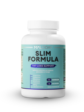 

MOLODAY, Комплекс для похудения «Slim Formula», капсулы, 90 шт., капсулы, 90 шт.