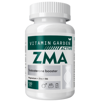 

Vitamin Garden, ZMA (магний, цинк, витамин В6), капсулы, 120 шт., капсулы, 120 шт.