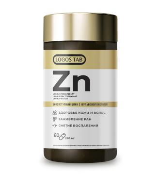 

ORGANIC LOGOS, Тройной цинк, капсулы, 60 шт., капсулы, 60 шт.