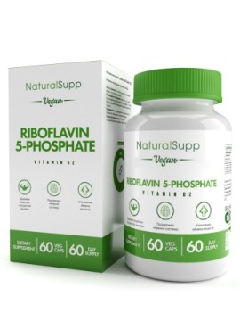 

Naturalsupp, Витамин В2 (Рибофлавин-5-фосфат), капсулы, 60 шт., капсулы, 60 шт.