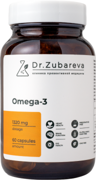 

Dr.Zubareva, Омега-3, капсулы, 60 шт., капсулы, 60 шт.