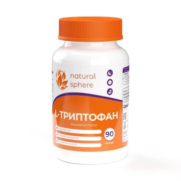

NATURALSPHERE, L-Триптофан, капсулы, 90 шт., капсулы, 90 шт.