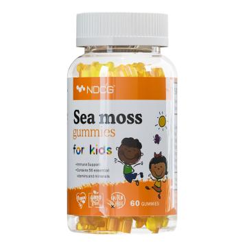 

NDCG, Sea Moss for kids (ирландский мох), со вкусом апельсина, жевательные конфеты, 60 шт., 60 шт.