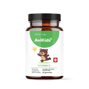 

MINDLY, Витамин D3, мармеладные мишки, 60 шт., 60 шт.