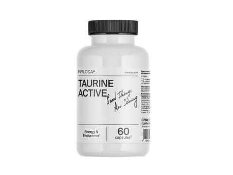 

MOLODAY, Комплекс «Taurine Active», капсулы, 60 шт., капсулы, 60 шт.