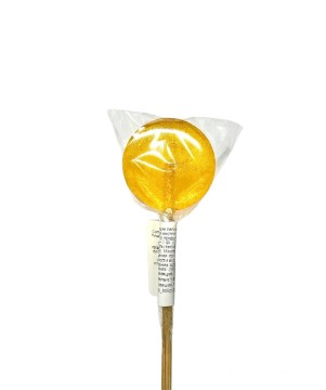 Lollipops, Леденец на палочке из изомальта с куркумой, 1 шт