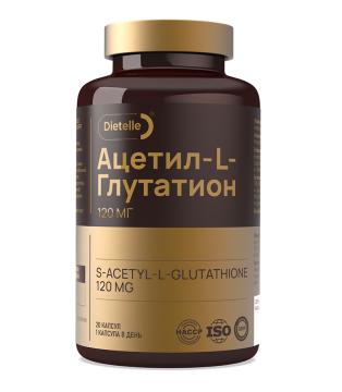 

Dietelle, Ацетил-L-Глутатион, капсулы, 20 шт., капсулы, 20 шт.