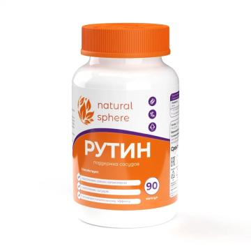 

NATURALSPHERE, Рутин, капсулы, 90 шт., капсулы, 90 шт.