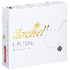 Sachel, Liposal Липосомальная сыворотка для волос, 10 монодоз*10 мл