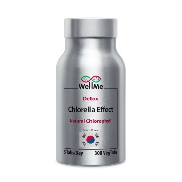 WellMe, Chlorella Effect (для детоксикации организма), таблетки, 300 шт.
