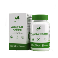 Купить NaturalSupp, Аскорбат натрия + экстракт шиповника, капсулы, 60 ...