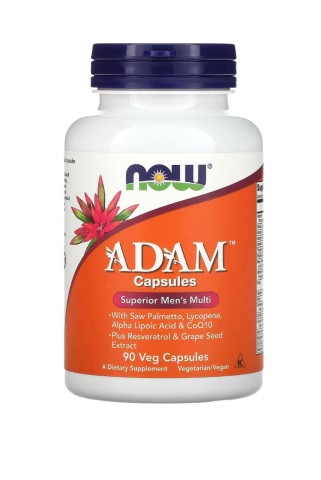 Now Foods, ADAM, Мультивитамины для мужчин, капсулы, 90 шт