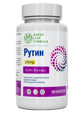 

Green Leaf Formula, Рутин (от варикоза), капсулы, 90 шт., капсулы, 90 шт.