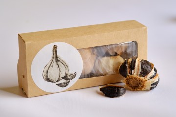 Black Garlic, Черный чеснок (ферментированный), 100 г