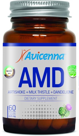Avicenna, АМД (Артишок-Молочной чертополох-Одуванчик), капсулы, 60 шт.