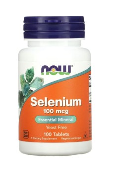

Now Foods, Селен, таблетки, 100 шт., таблетки, 100 шт.