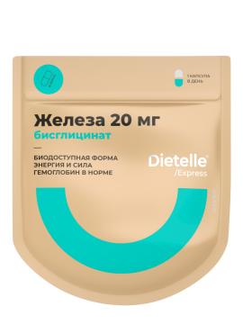 Dietelle Бисглицинат железа капсулы 60 шт 719₽