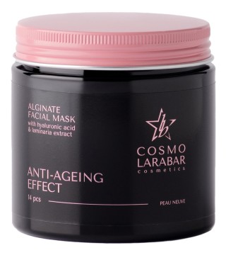 

Cosmo-Larabar, Альгинатная мaска для лица тканевая «Anti-Ageing Effect», 14 шт., 14 шт.