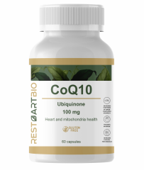 Купить Restartbio, Коэнзим Q10 (убихинон), капсулы, 60 шт. по цене 1197 ...