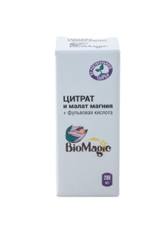 BioMagic Магний цитрат и малат жидкость 200 мл 2500₽