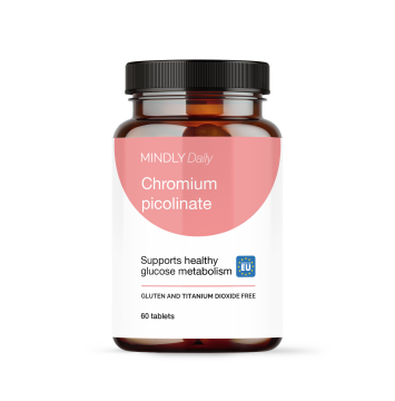 

MINDLY Daily, Хром (пиколинат), таблетки, 60 шт., таблетки, 60 шт.