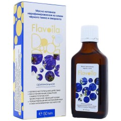 Flavoila, Масло оригинальное с черным тмином (кровоочистительное действие), 50 мл