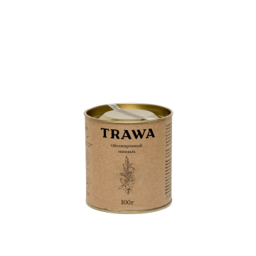 TRAWA, Обезжиренный миндальный орех, 100 г